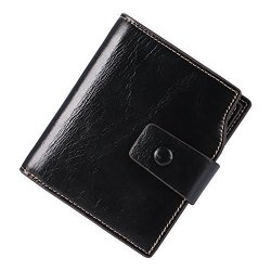ITSLIFE Women's Rfid Block Bifold Leather Wallet Small Travel Credit Card Organizer