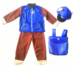 Paw Patrol Kids Dress Up Costume - Chase Small - 101CM