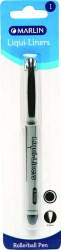 Marlin Liqui-liners 0.7mm Rollerball Pen - Black