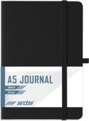 1530 A5 Journal - Unruled 192 Page Black