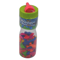 125 Fluorescent Water Balloons In A Bottle With Nozzle Toy