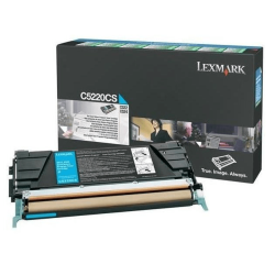 Lexmark C5220CS Cyan Toner Cartridge 3 000 Pages Original Single-pack