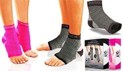 Plantar Fasciitis Socks With Arch Support Best 24 7 Foot Care Compression Sleeve Better Than Ni...