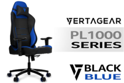 Vertagear PL1000 Gaming Chair Black Blue