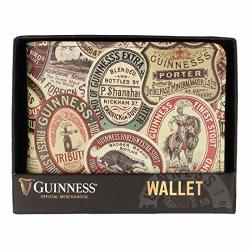 Guinness Official Merchandise Wallet With Guinness Archive Label Design