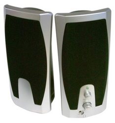 Proline Pinnacle OEM Amplified 400W PMPO USB Powered Black Speakers