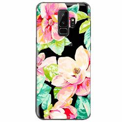 For Samsung Galaxy S9 Plus Case Floral Ultra-thin Clear Design Reinforced Tpu Shockproof Cover For Samsung Galaxy S9 Samsung Galaxy S9 Plus 1