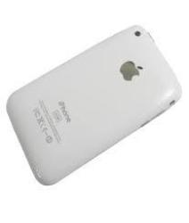 Iphone 3gs Lcd Back Cover White