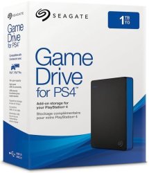 Seagate Game Drive PS4 - 1TB External Hard Drive