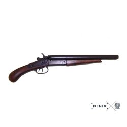Double-barrel Pistol Usa 1868. Non Functional Pistol