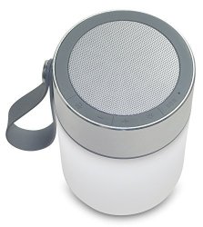 Future Modern Sonar Light Outdoor LED Bluetooth Lantern Speaker With Sos Warning Light And Power Bank Weatherproof