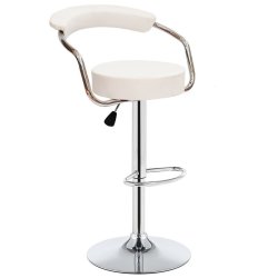Gof Furniture - Succulent Bar Stool White