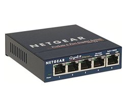 Netgear Prosafe GS105 Ethernet Switch - 5 X 10 100 1000BASE-T