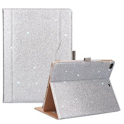 Procase Ipad 9.7 Case 2018 2017 Ipad Case - Stand Folio Cover Case For Apple Ipad 9.7 Inch Also Fit Ipad Air 2 IPAD Air -glitter Silver