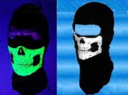 Reflective Ghost Skull Balaclava Hood Protector - Quick Dry Fabric