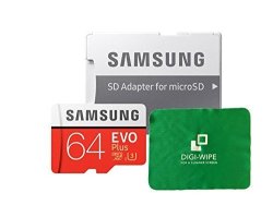 64GB Samsung Evo Plus Micro-sd Memory Card Class 10 UHS-3 For Samsung Galaxy J1 Samsung J2 Samsung J3 Samsung J4 Samsung J6 J7 And