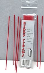 20 7" Replacement Aerosol Spray Can Red Straws Tubes Oil Cleaner Auto Lps WD40