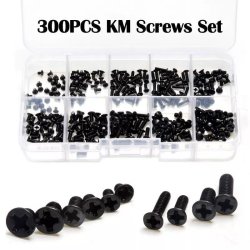 MicroWorld 300 Pcs Screw Set - For Pcs And Notebooks