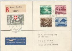 Switzerland 1952 Pro Patria First Day Cover With Special Cancellation Very Fine
