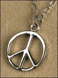 Peace Pendant And Chain