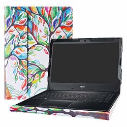 Alapmk Protective Case Cover For 14" Acer Travelmate P2 TMP249 Series Laptop Warning:not Fit Acer Travelmate X3 P4 P6 Series Love Tree