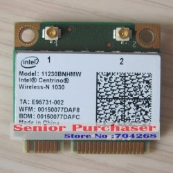300M Intel Centrino 11230BNHMW Wireless-n 1030 Wifi + Bluetooth 3.0 Combo Card Wireless Wifi MINI Pci-e MINI PCI Express Adapter
