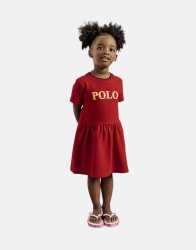 Polo Girls Mia Dress - 13-14 Red