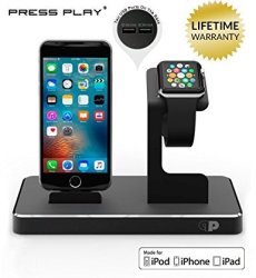 One Dock Apple Certified Power Station Dock Stand & Charger For Apple Watch Smart Watch Iphone Ip