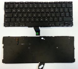 Apple Macbook Air 11" A1465 A1370 Uk Us Layout 2011-2012 Backlight-no Frame Laptop Keyboard Black