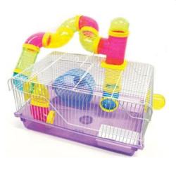 Hamster Cage With Pipes