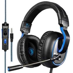 Auricular Microfono Headset Pc Gamers Sades Sa-807 Xbox Ps4 - Sades