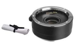 Canon Telephoto Ef 85MM F 1.8 Usm 2X Teleconverter Nwv Direct Microfiber Cleaning Clo