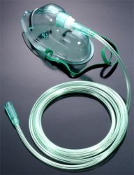 Oxygen Ausilium Therapy Mask - With Tube