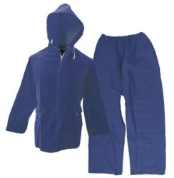 Dark Blue Rubberized Rain Suit 2XL