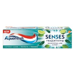 Aquafresh A fresh Tpaste 75ML Senses - Eucalyptus