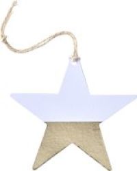 Ginger Ray Metallic Star - Dipped Foiled Star Gift Tags - Gold Pack Of 6