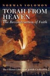 Torah From Heaven - The Reconstruction Of Faith Paperback