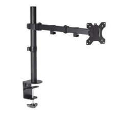 15"-33" Monitor Desk Mount Stand With Double Center Arm Joint -Z011