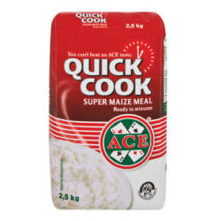 ACE Super Maize Meal Quick Cook 1 X 2.5KG