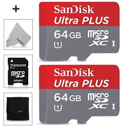 Sandisk 64GB Micro Sd Memory Card - 2 Pack 2X64GB For Samsung Galaxy S9+ S9 S9 Plus S8+ S8 Plus S7 S7 Edge S6