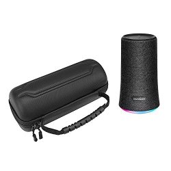 Travel Carrying Bag Hard Protective Case For Anker Soundcore Flare Portable Bluetooth 360 Speaker Black