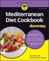 Mediterranean Diet Cookbook For Dummies Paperback 2ND Edition