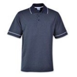 Classic Microdot Polo - Avail In: Black white Red black Navy w