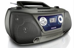 Philips AZ1852 CD Soundmachine with USB & Tape