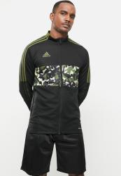 Adidas Performance Tiro Aop Tracksuit Jacket - Black multicolor