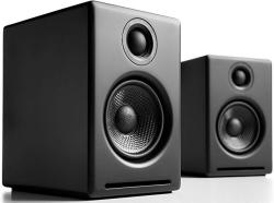 Audioengine A2 Plus 60W Powered Desktop Speakers Built In 24BIT Dac And Analog Amplifier Black