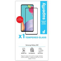 Tempered Glass Samsung Galaxy A52 - Black