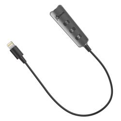 J5 Create JLA160 Premium Audio Adapter With Lightning Connector Black