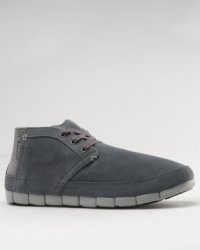 Crocs Stretch Sole Desert Boot in Charcoal Light Grey