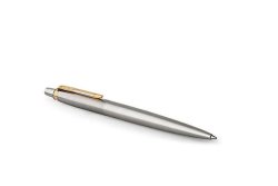 Jotter Ballpoint Pen - Stainless Steel Gold Trim